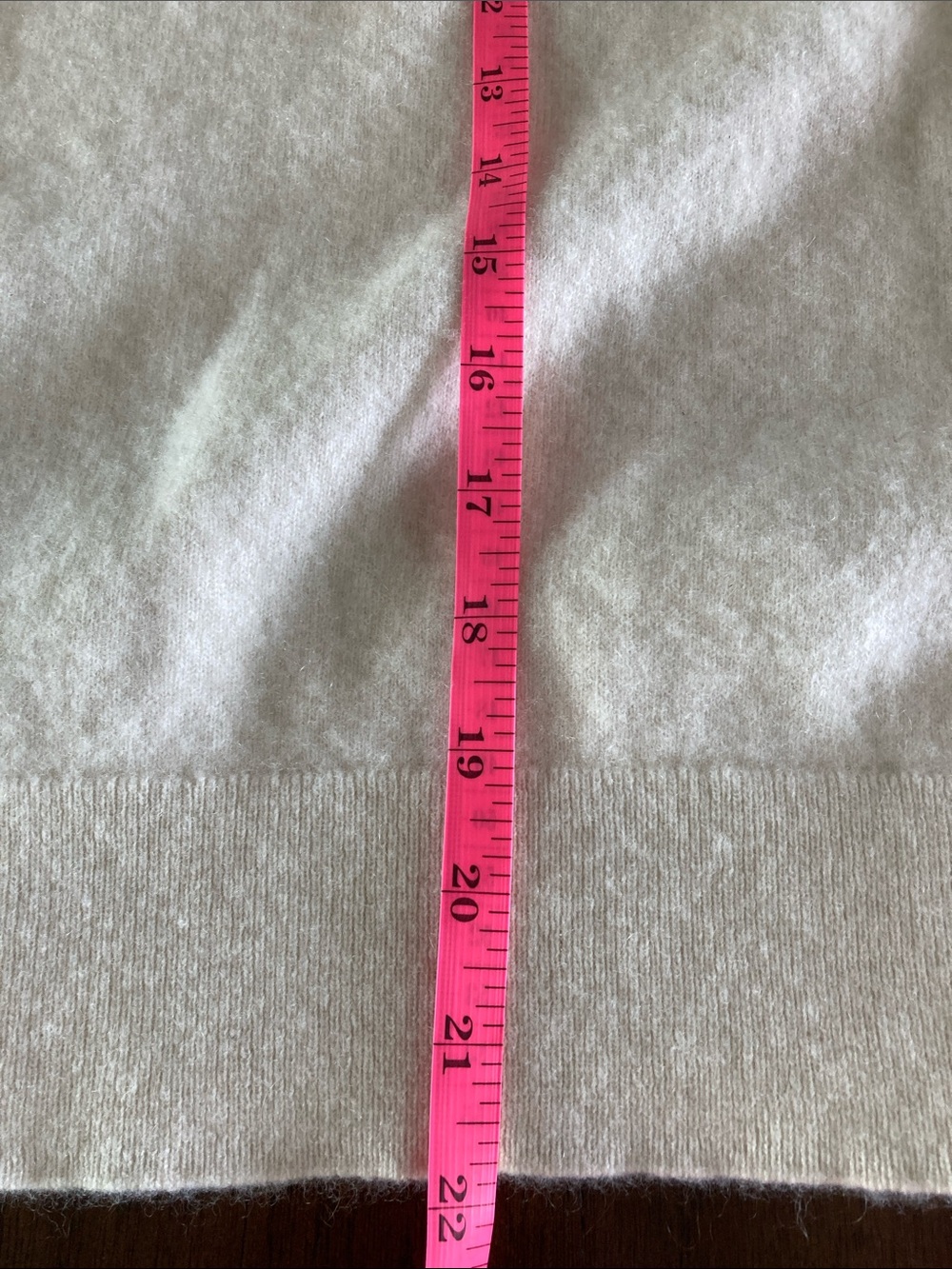Quince Womens Crewneck Mongolian Cashmere Sweater in Soft Cream - Picture 7 of 8